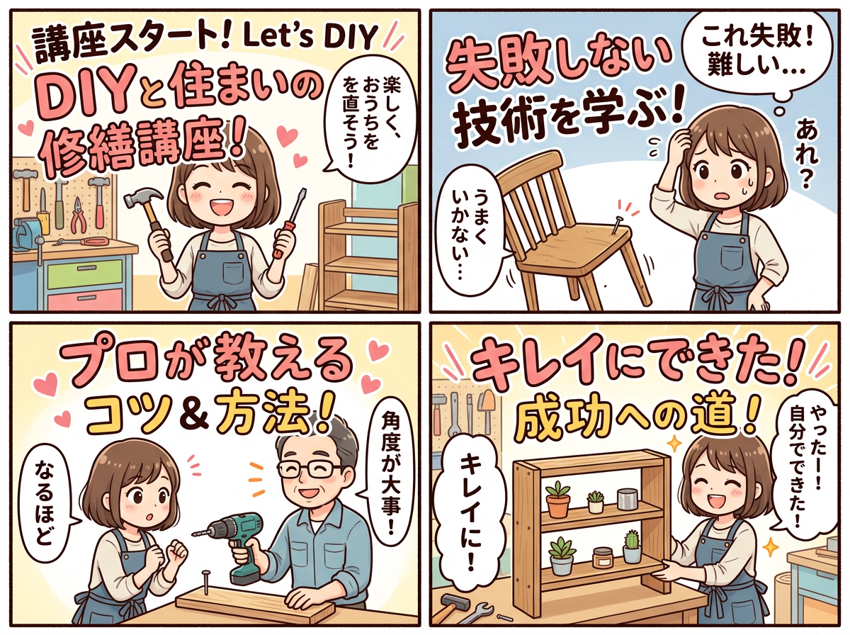 DIYと住まいの修繕講座